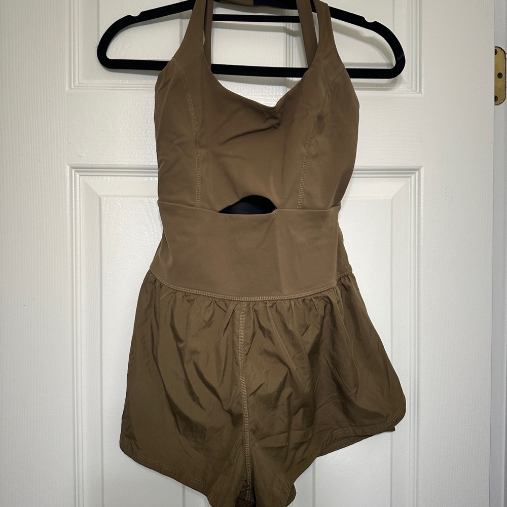 Free People Movement Righteous Runsie Brown Size XS - Picture 3 of 8